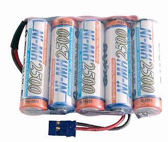 Pack receptie 6V  NiMH 2500mAh
